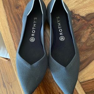 Brand new, never worn, point toe Rothys